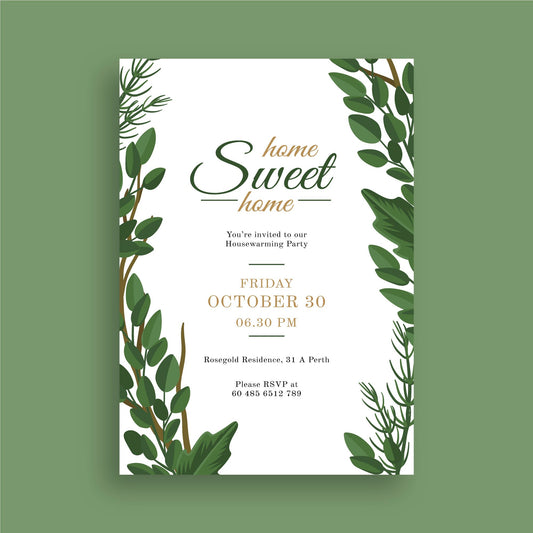 Reducing Waste, Not Style: Stylish And Sustainable Invitation Card Designs