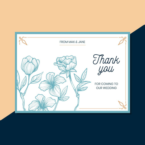 Plantable Blue Bells Thank You Card Plantable Blue Bells Thank You Card