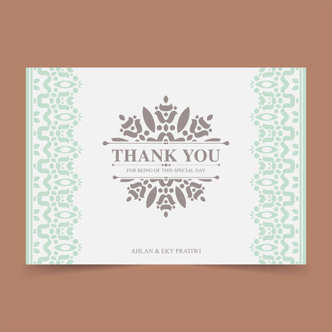 Plantable Classy Canvas Thank You Cards Plantable Classy Canvas Thank You Cards