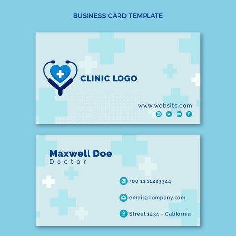 Plantable Doctor's Clinic Business Cards - 250 Cards Plantable Doctor's Clinic Business Cards - 250 Cards