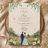 Grace in Bloom Christian Plantable Wedding Invitation Card