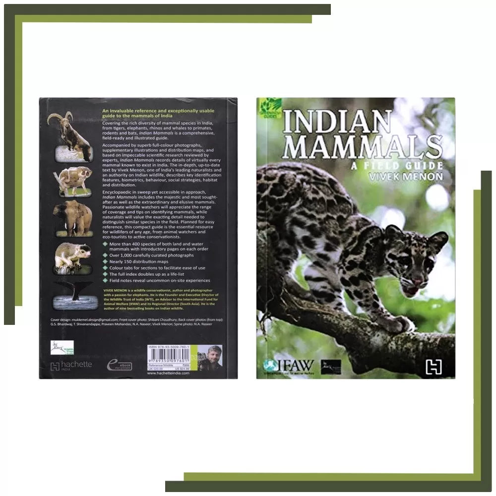 Indian Mammals - A Field Guide by Vivek Menon Wildlense Indian Mammals - A Field Guide by Vivek Menon Wildlense