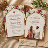 Luxury Floral Punjabi Sikh Plantable Eco-Friendly Wedding Card by Wildlense