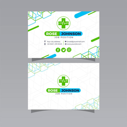 Plantable Modern Medical Business Cards - 250 Cards Plantable Modern Medical Business Cards - 250 Cards
