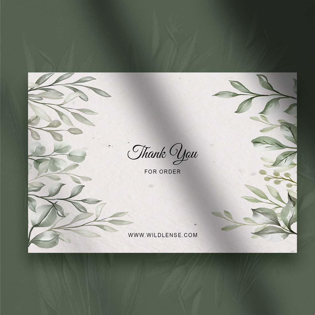 Plantable 'Lush Thank You Card' - Set of 100 cards Wildlense Plantable 'Lush Thank You Card' - Set of 100 cards Wildlense