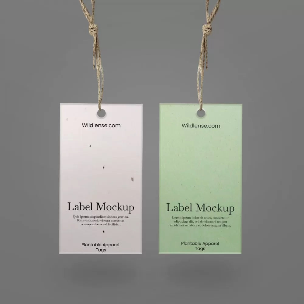 Plantable 'Zero-Waste' Eco Seed Paper Tags & Labels Wildlense Plantable 'Zero-Waste' Eco Seed Paper Tags & Labels Wildlense