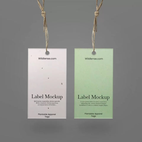 Plantable 'Zero-Waste' Eco Seed Paper Tags & Labels Wildlense Plantable 'Zero-Waste' Eco Seed Paper Tags & Labels Wildlense
