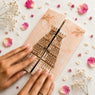 Temple Blossom Plantable Seed Paper Doorfold Wedding Card