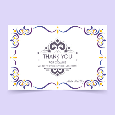 Plantable Vintage Vine Thank You Cards Plantable Vintage Vine Thank You Cards