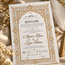 Wildlense Mehfil-e-Nikah Nikah Plantable Wedding Invitation Card