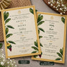 Wildlense South Indian Both-Side Printed Plantable Seed Paper Wedding Invitation Card – A5
