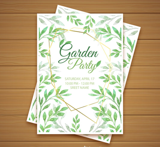 Nature-Inspired Beauty: Sustainable Invitation Card Designs That Bring The Outdoors In