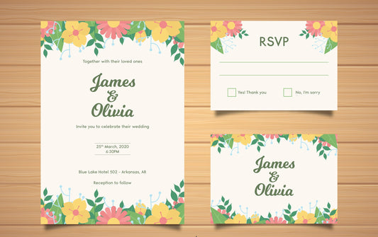 Design Trends 2025: Modern & Minimalist Plantable Wedding Invitation Cards