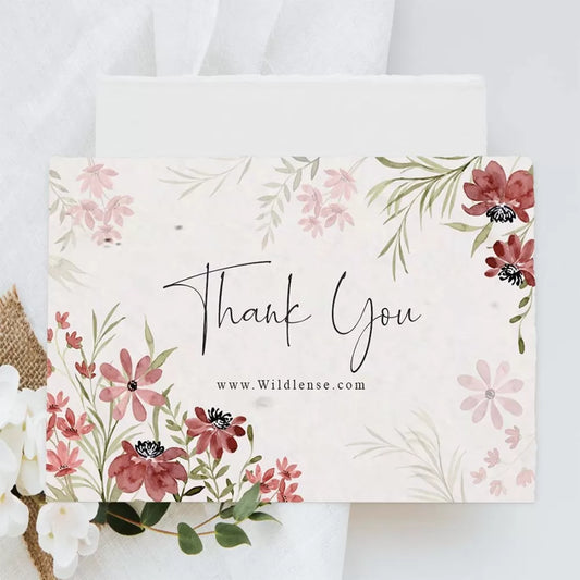 Sowing Gratitude: Expressing Thanks With Eco-Friendly Seed Paper Thank You Cards