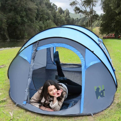 Wildlense Double Layered Automatic Large Family Tent