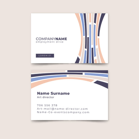 Plantable Abstract Ace Business Cards - 250 Cards