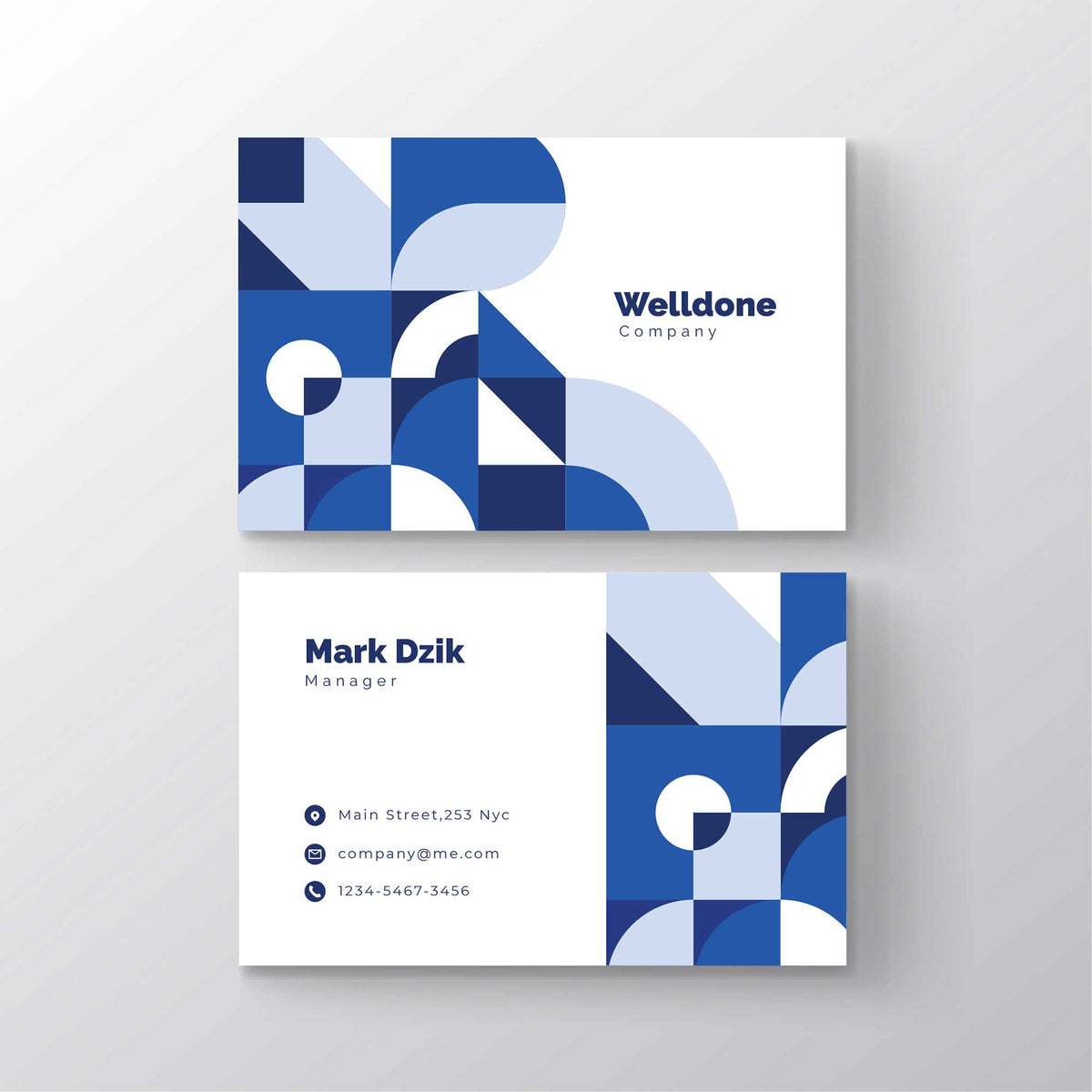 Plantable Abstract Classic Business Cards' - 250 Cards
