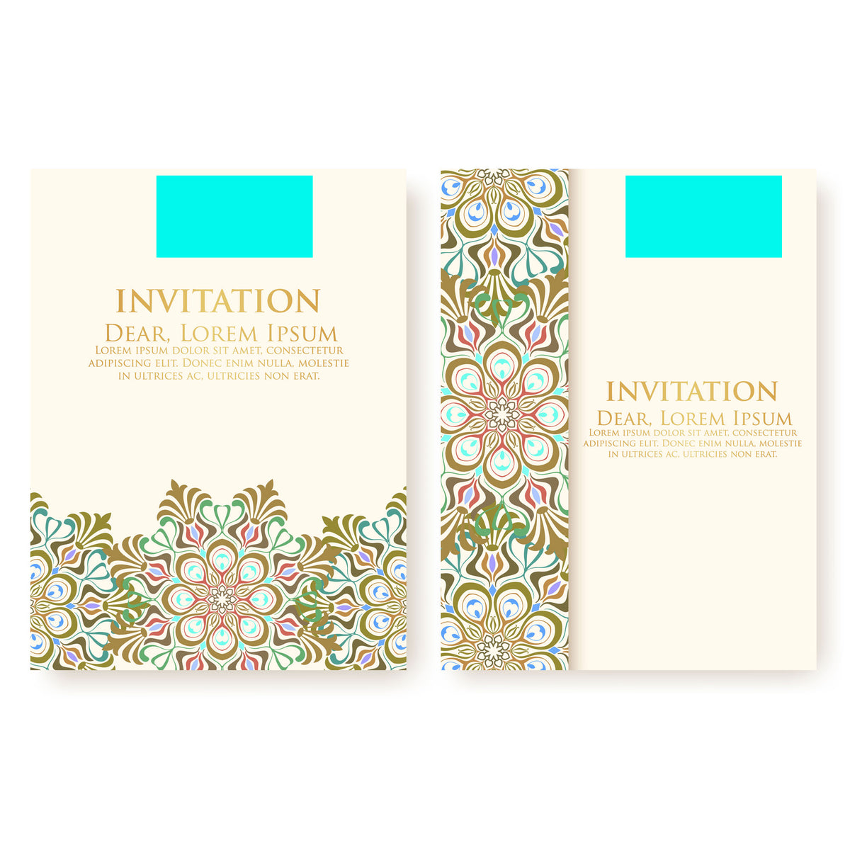 Plantable Aesthetic Wedding Invitation Card