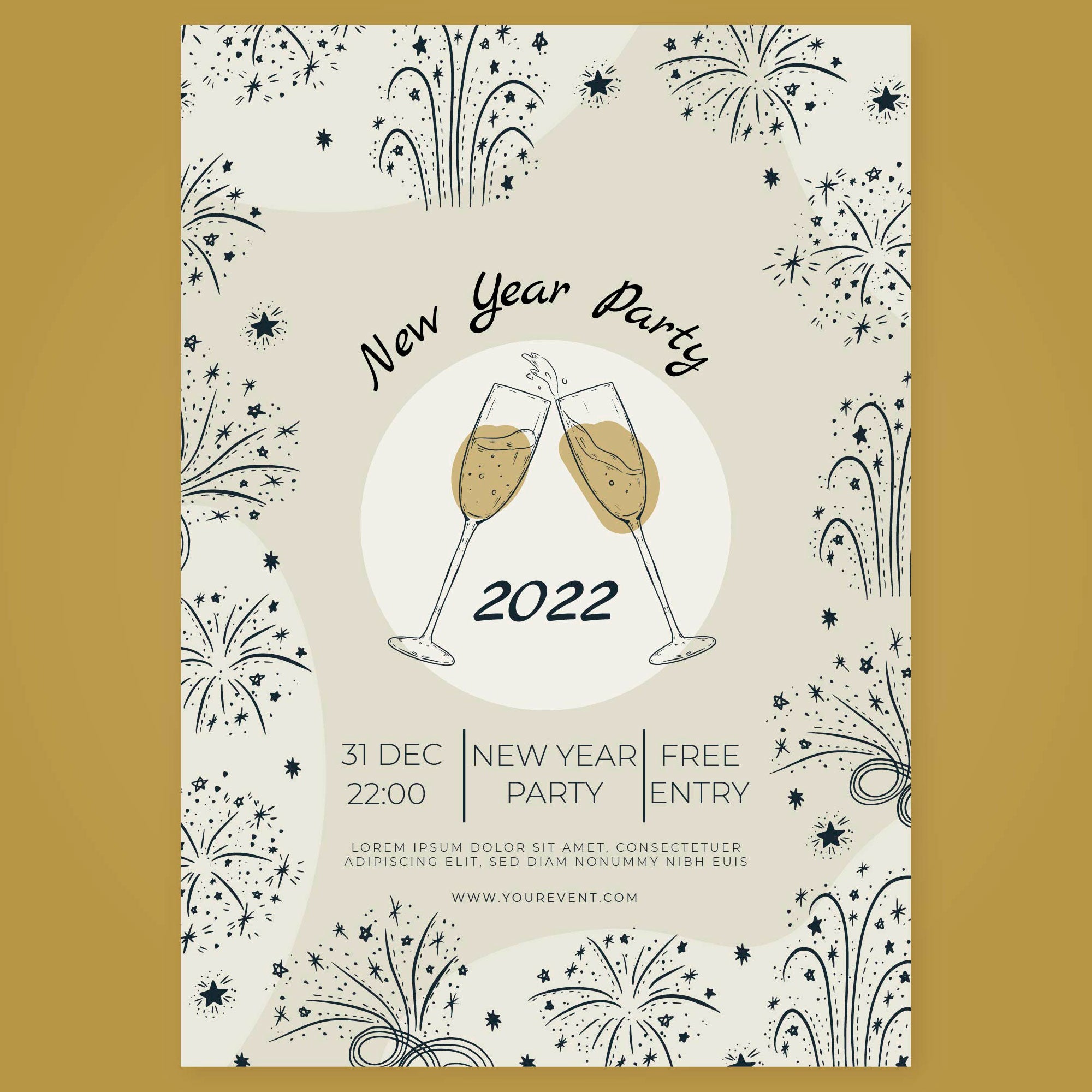 Plantable Blissful New Year Eco Greetings & Party Invitations