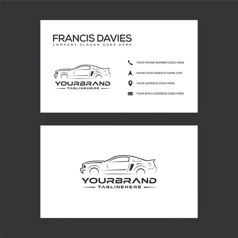 Plantable Car Company Business Cards - 250 Cards