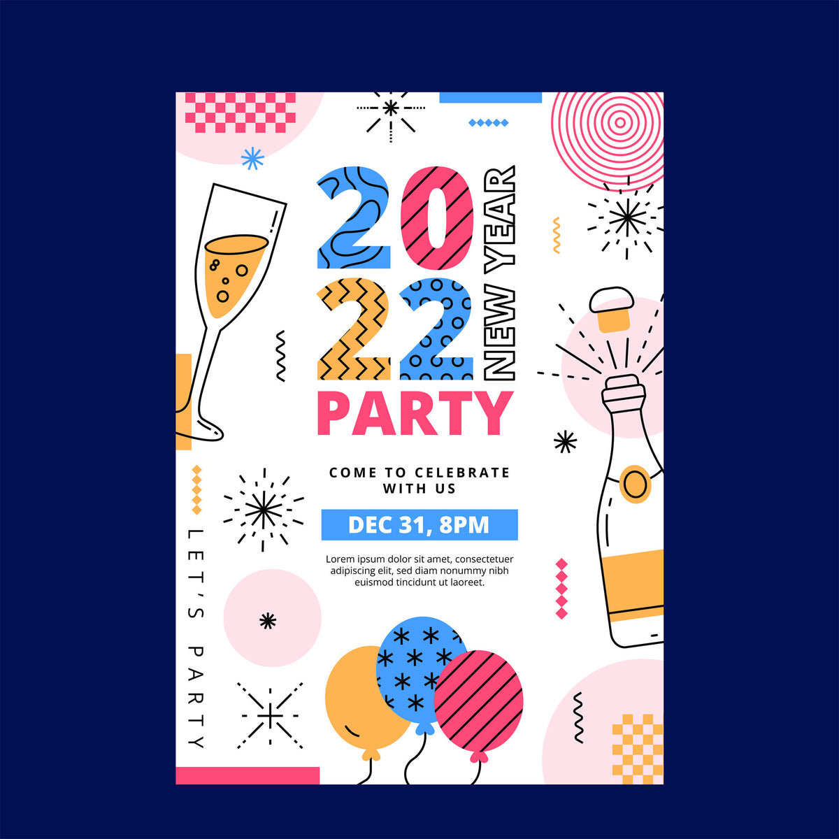 Plantable Cheery New Year Eco Greetings & Party Invitations