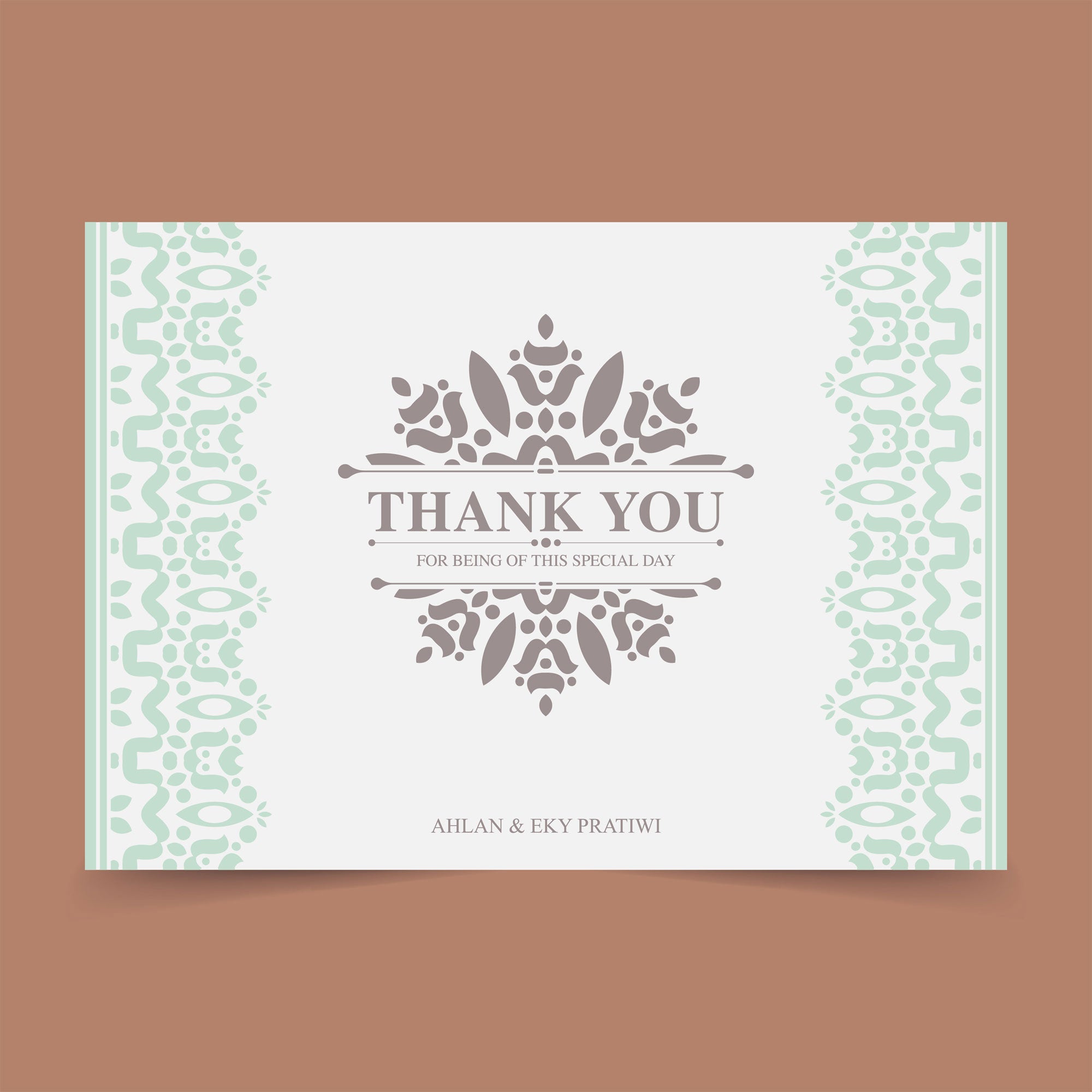 Plantable Classy Canvas Thank You Cards - Set of 100