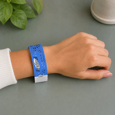 Customized Plantable Seed Paper Wrist Bands (Pack of 250)