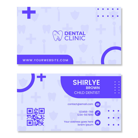 Plantable Dental Clinic Business Cards - 250 Cards