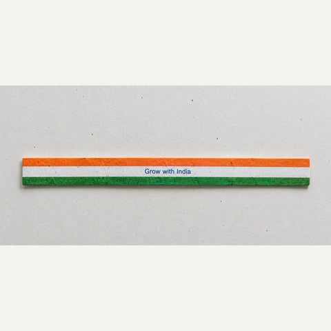 Eco-Friendly Plantable Tricolour Wristband – Handmade Seed Paper Band (Pack of 100)