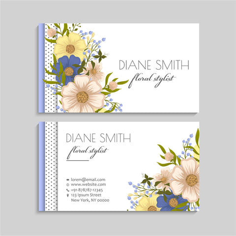 Plantable Glitzy Glam Business Cards - 250 Cards