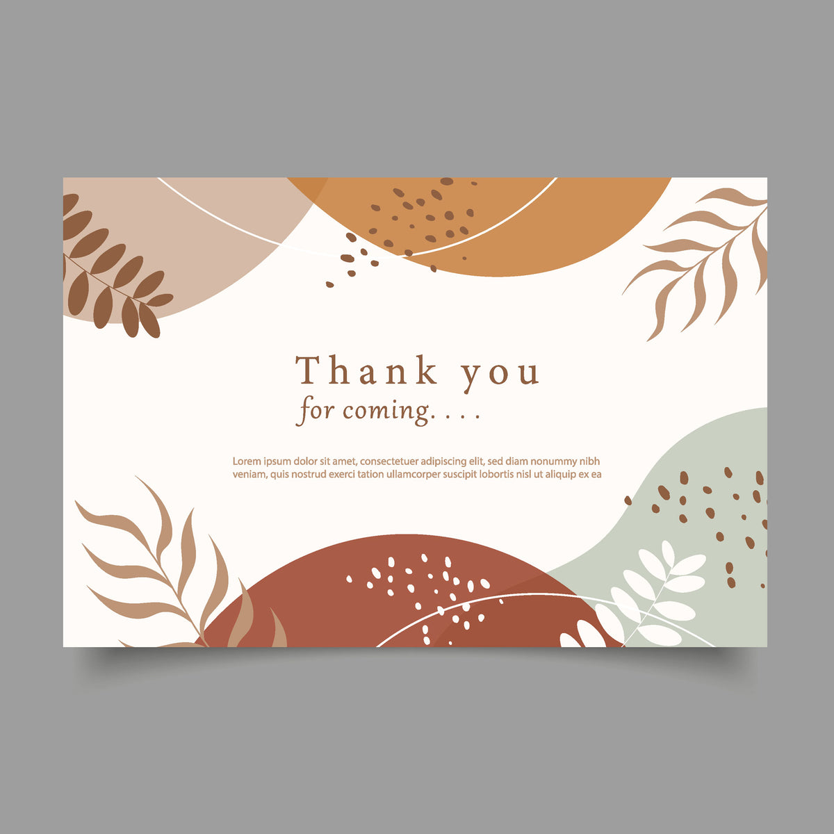 Plantable Gracious Thank You Cards - Set of 100