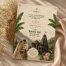 Himachal Baijnath Dham Plantable Seed Paper Hindu Wedding Invitation Card Wildlense