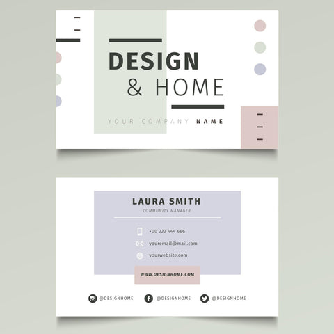 Plantable Home Designs Business Cards - 250 Cards