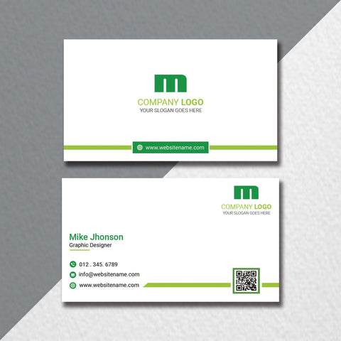 Plantable Lime Fresh Business Cards - 250 Cards