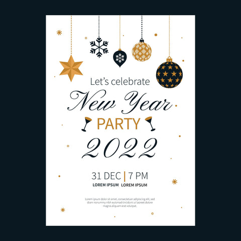 Plantable Lively New Year Eco Greetings & Party Invitations