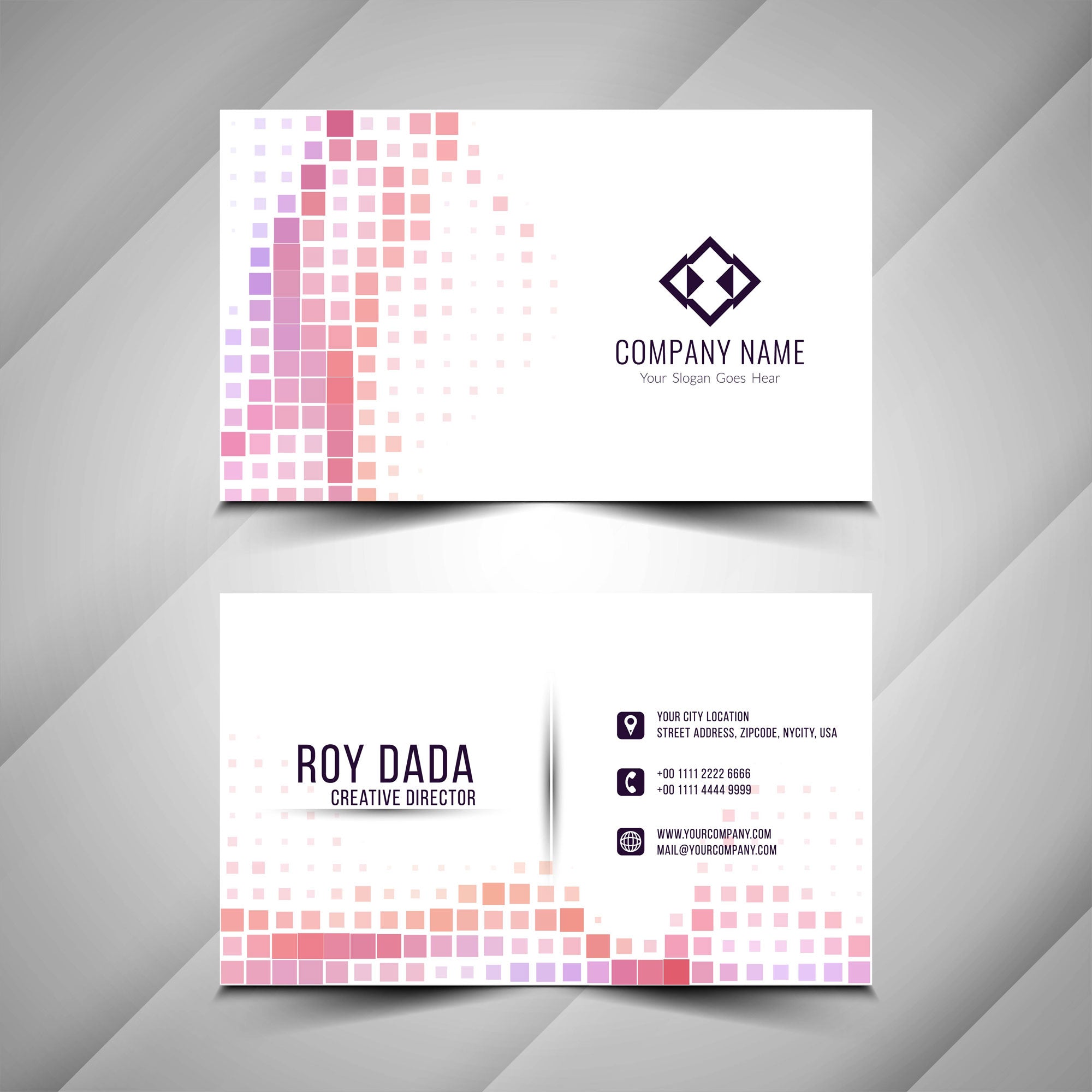 Plantable Modern Abstract Business Cards - 250 Cards