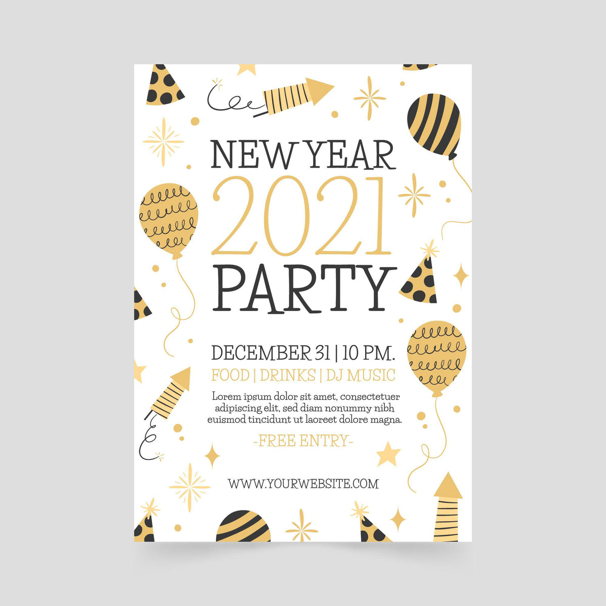 Plantable Page 3 New Year Eco Greetings & Party Invitation