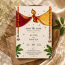 Personalized Plantable Wedding Invitation | Premium Seed Paper Wedding Card
