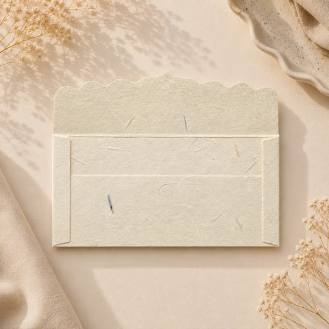 Plantable Marigold Seed Paper Shagun Envelopes (Pack of 5) | Eco-Friendly Plantable Wedding Gift Covers