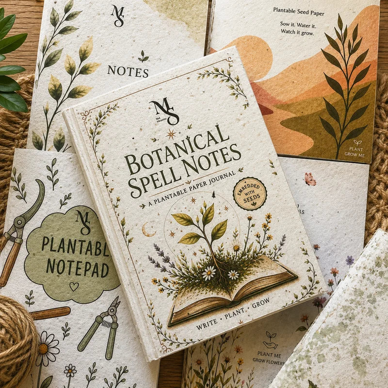 Plantable Seed Paper Notebook
