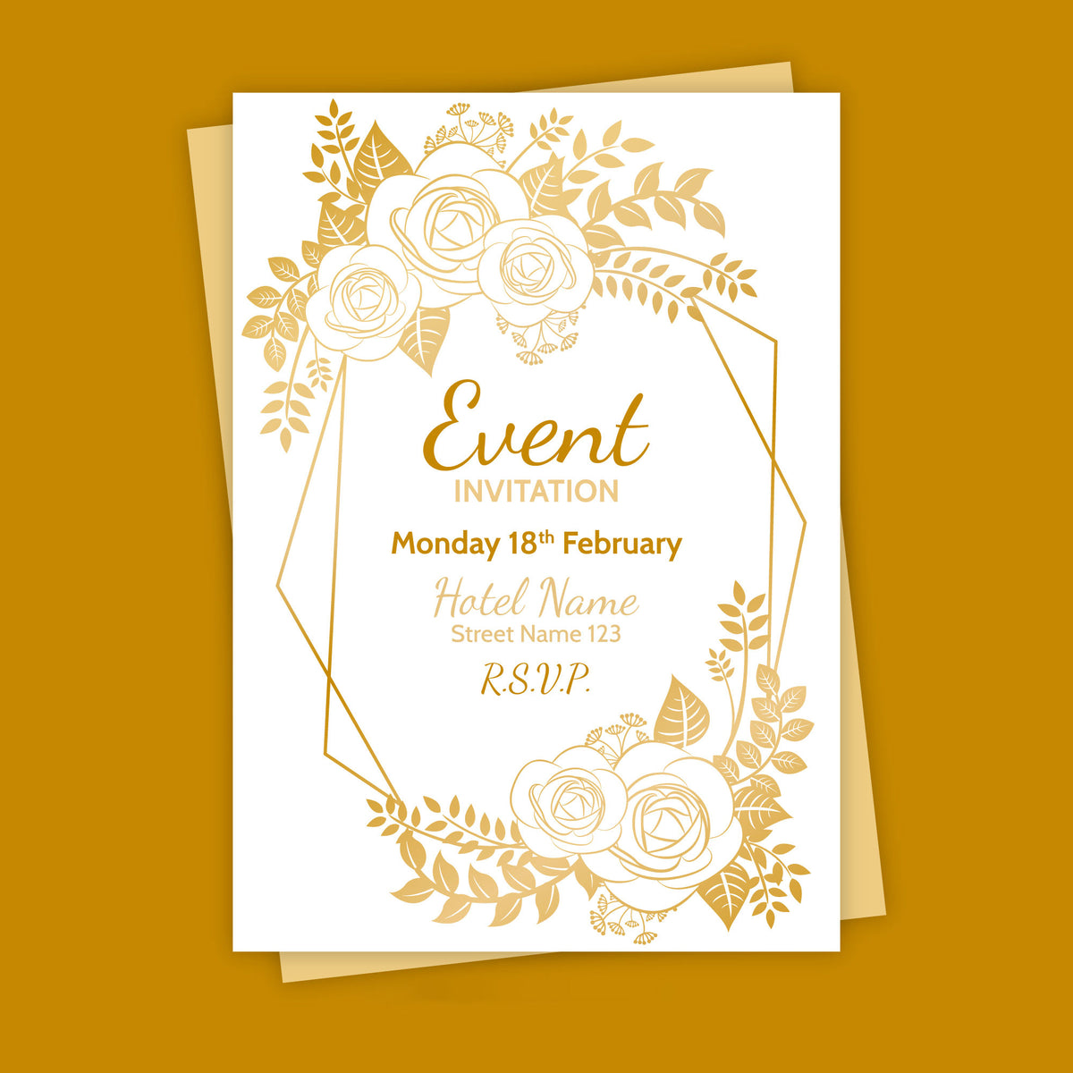 Plantable Stunner Wedding Invitation Card