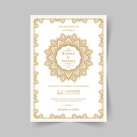 Plantable Vintage Vibes Wedding Invitation Card