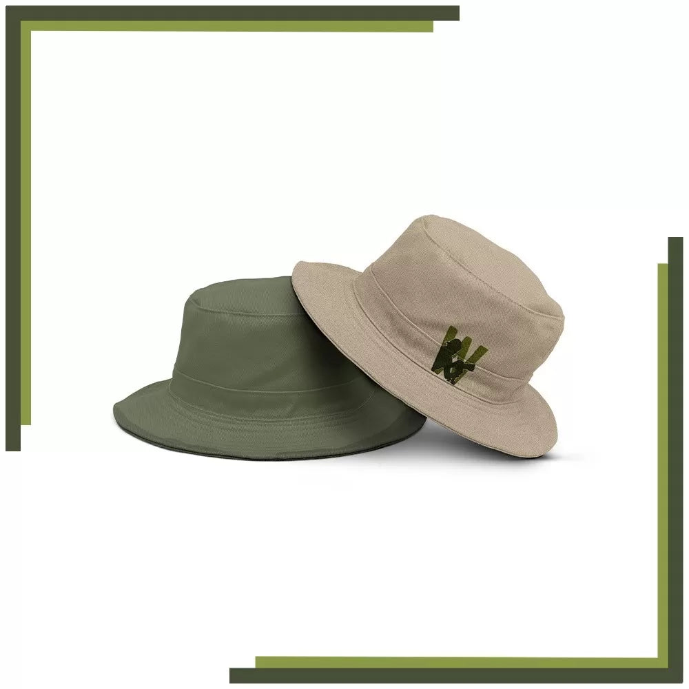 Wildlense Reversible Safari Hat – Olive & Beige Wildlense