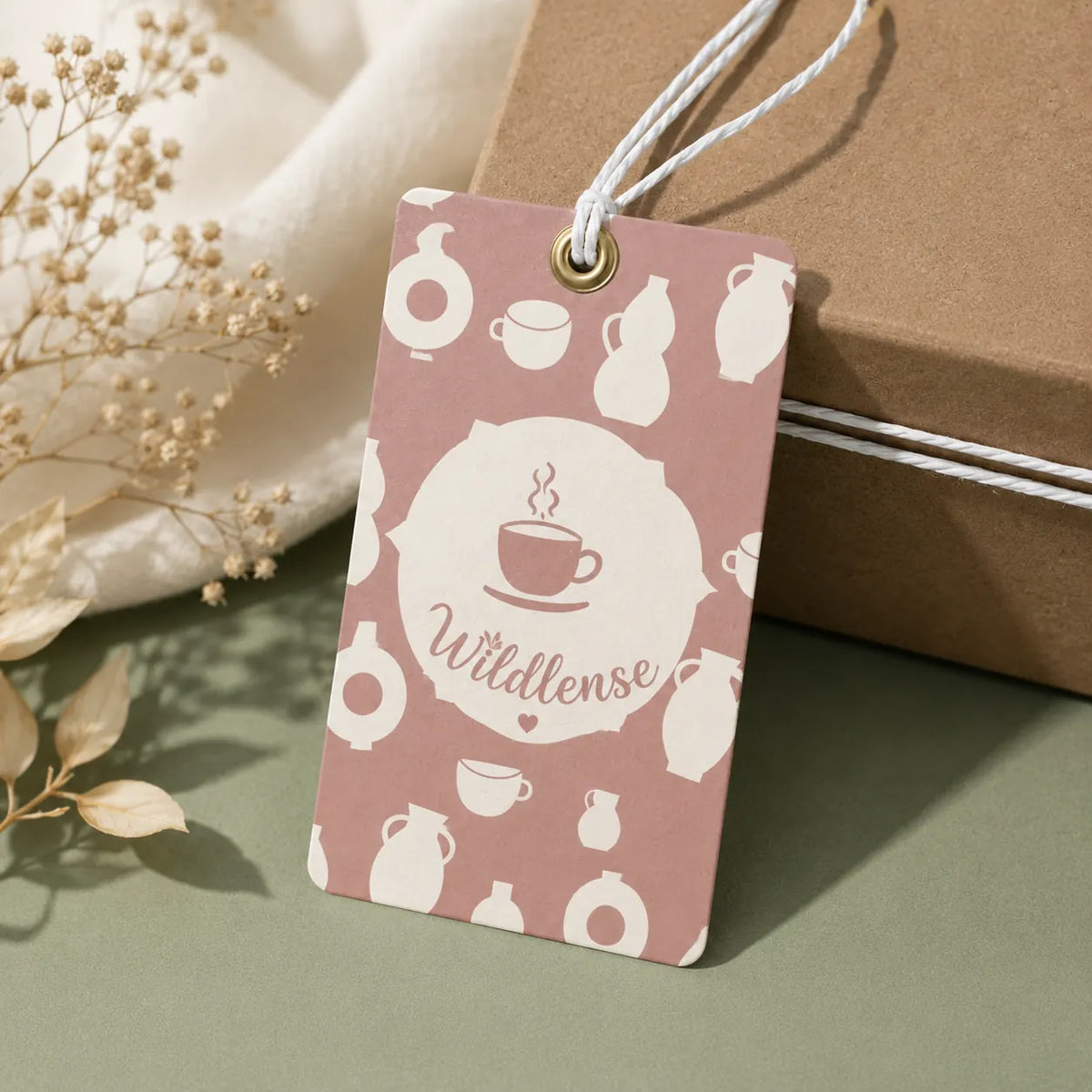 Wildlense Brew Coffee Theme Plantable Seed Paper Tag