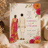 Wildlense Eco-Friendly Handmade A5 Wedding Invite | Premium Biodegradable Marriage Card