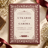 Wildlense Handmade Plantable Wedding Card with Maroon & Ivory Floral Lace| A5 Invitation