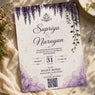 Wildlense Lavender Bloom Eco-Friendly Seed Paper Plantable Wedding Invitation