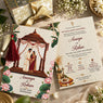 Wildlense Plantable South Indian Wedding Invitation Card Set Traditional Elegance Meets Sustainability