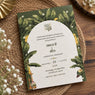 Wildlense South Indian Green Plantable Seed Paper Wedding Invitation Card – A5