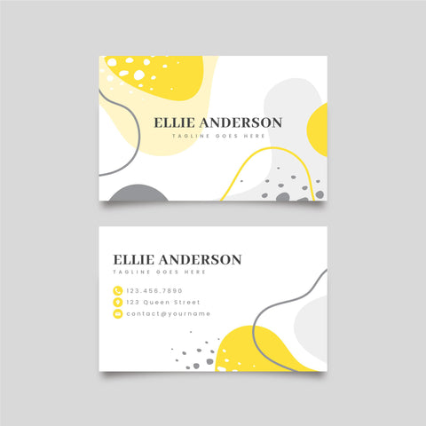 Plantable Yellow Yelp Business Cards - 250 Cards